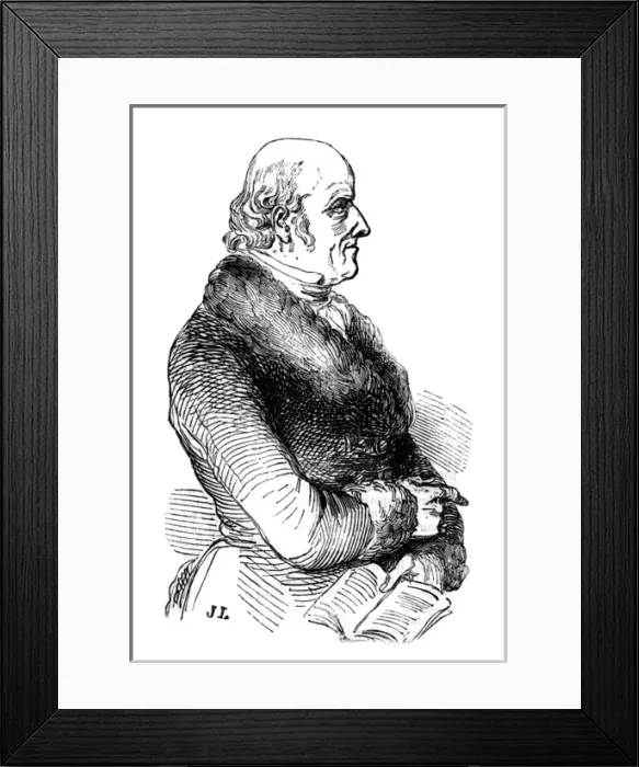 Framed Print : Samuel Hahnemann (Ils) Framed Print : Samuel Hahnemann (Ils)
