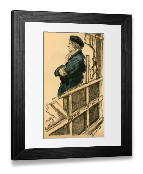 Framed Print : Sardou (Renouard) Framed Print : Sardou (Renouard)