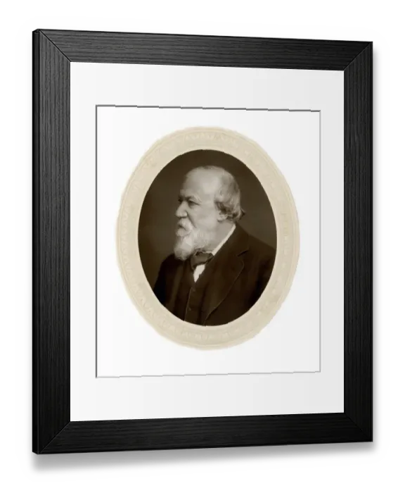 Framed Print : Browning Oval Framed Print : Browning Oval