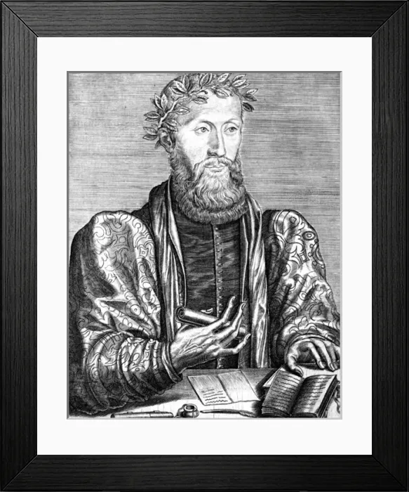 Framed Print : Melin De Saint-Gelais Framed Print : Melin De Saint-Gelais