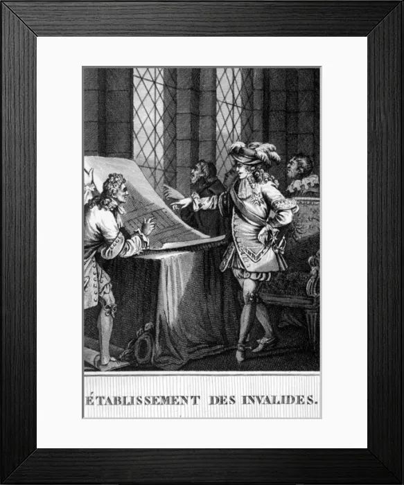 Framed Print : Invalides / Louis XIV Framed Print : Invalides / Louis XIV