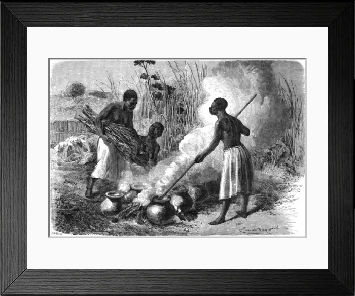 Framed Print : Zanzibar Beer Making Framed Print : Zanzibar Beer Making