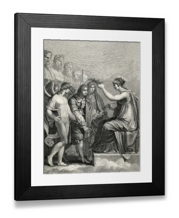 Framed Print : Jean Racine / Huyot / Didot Framed Print : Jean Racine / Huyot / Didot