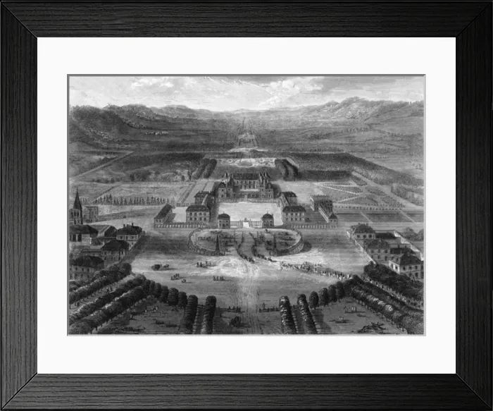 Framed Print : Versailles in 1664 Framed Print : Versailles in 1664