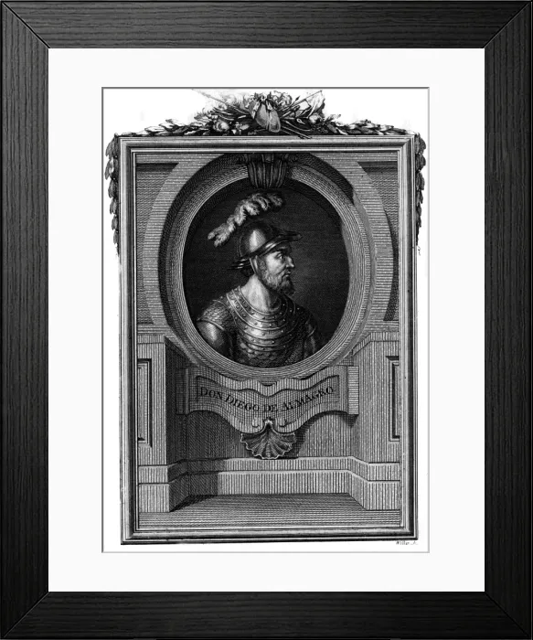 Framed Print : Diego De Almagro / Walker Framed Print : Diego De Almagro / Walker