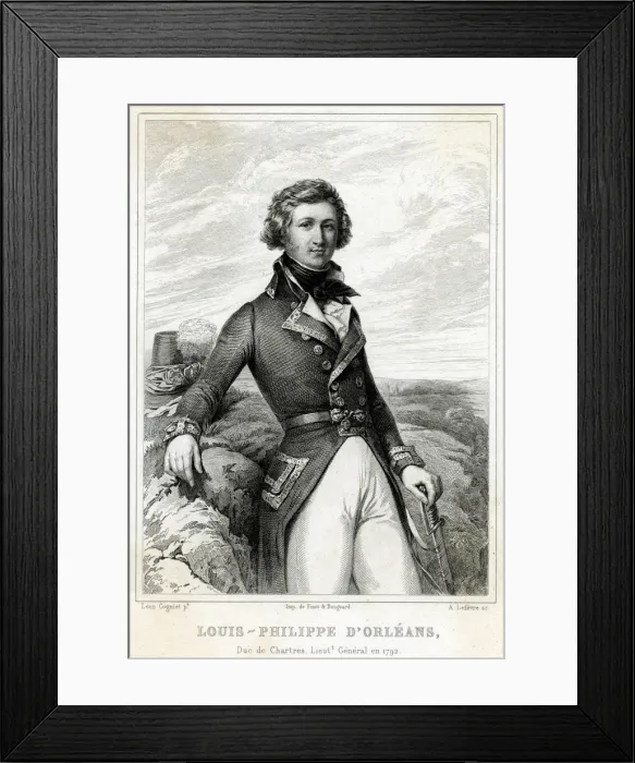 Framed Print : Louis-Philippe / Cogniet Framed Print : Louis-Philippe / Cogniet