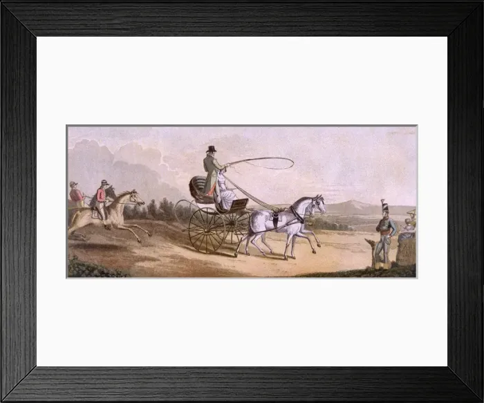 Framed Print : George IV in Carriage Framed Print : George IV in Carriage