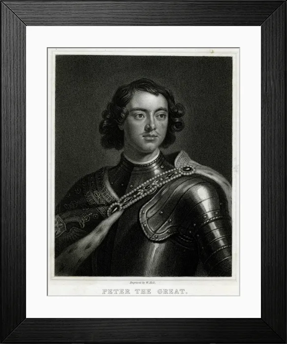 Framed Print : Peter I / Kneller / Smith Framed Print : Peter I / Kneller / Smith