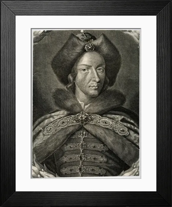 Framed Print : Peter I / Anon Eng Framed Print : Peter I / Anon Eng
