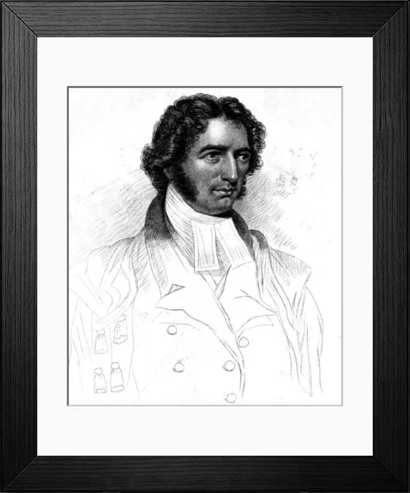 Framed Print : EDWARD IRVING / 1792-1834 Framed Print : EDWARD IRVING / 1792-1834