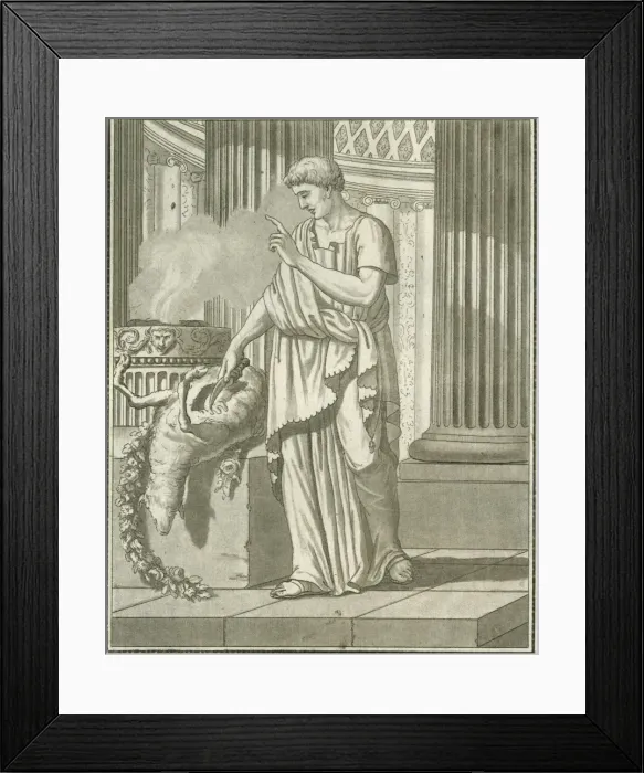 Framed Print : Roman Haruspex Framed Print : Roman Haruspex