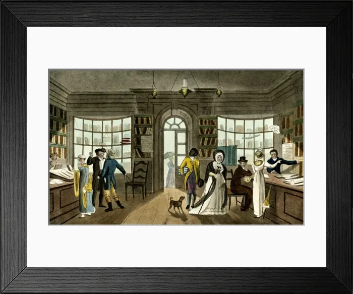 Framed Print : Scarborough Library Framed Print : Scarborough Library