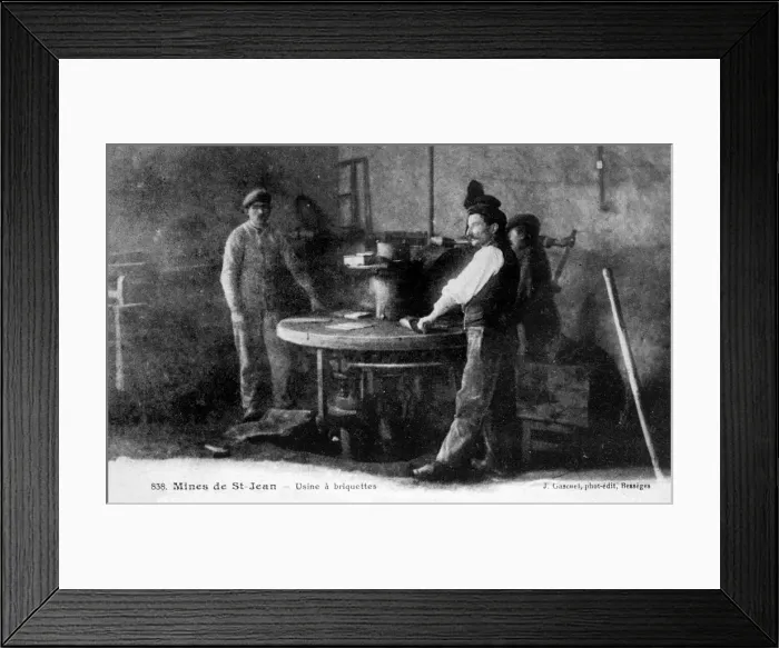 Framed Print : Asphalt Mine, France - 3 Framed Print : Asphalt Mine, France - 3
