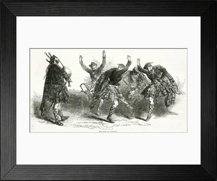 Framed Print : Highland Reel / Tulloch Framed Print : Highland Reel / Tulloch