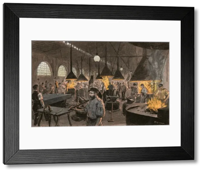 Framed Print : A German Shipyard Kiel Framed Print : A German Shipyard Kiel