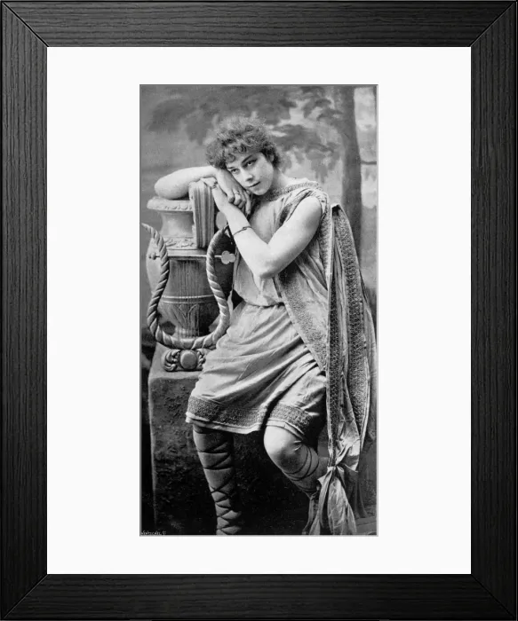 Framed Print : Clara Butt / St Paul 1894 Framed Print : Clara Butt / St Paul 1894