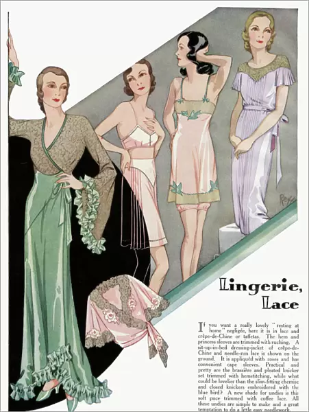Womens lingerie 1932