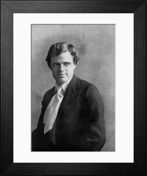Framed Print : JACK LONDON (1902) Framed Print : JACK LONDON (1902)