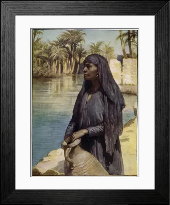 Framed Print : Racial / Africa / Egypt 1908 Framed Print : Racial / Africa / Egypt 1908