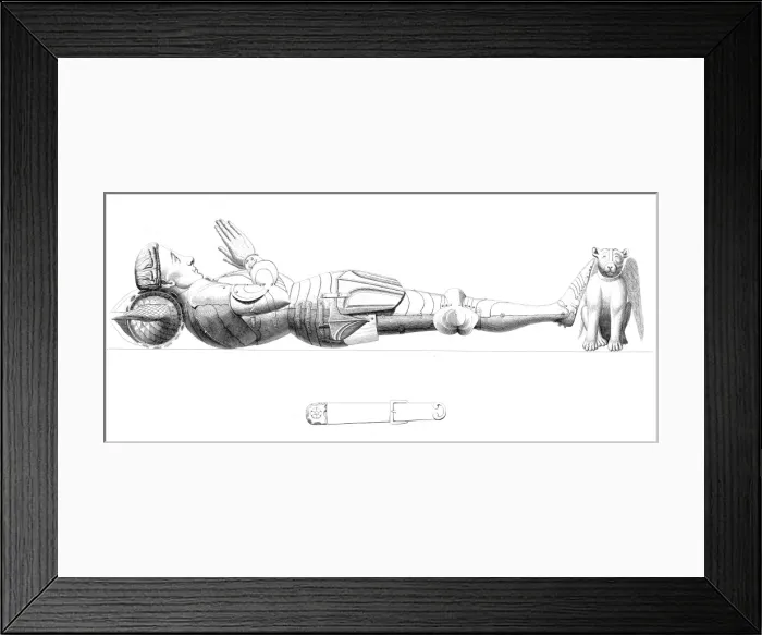 Framed Print : Fifth Earl of Warwick Framed Print : Fifth Earl of Warwick