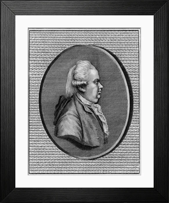 Framed Print : Edward Gibbon / Sewell Framed Print : Edward Gibbon / Sewell
