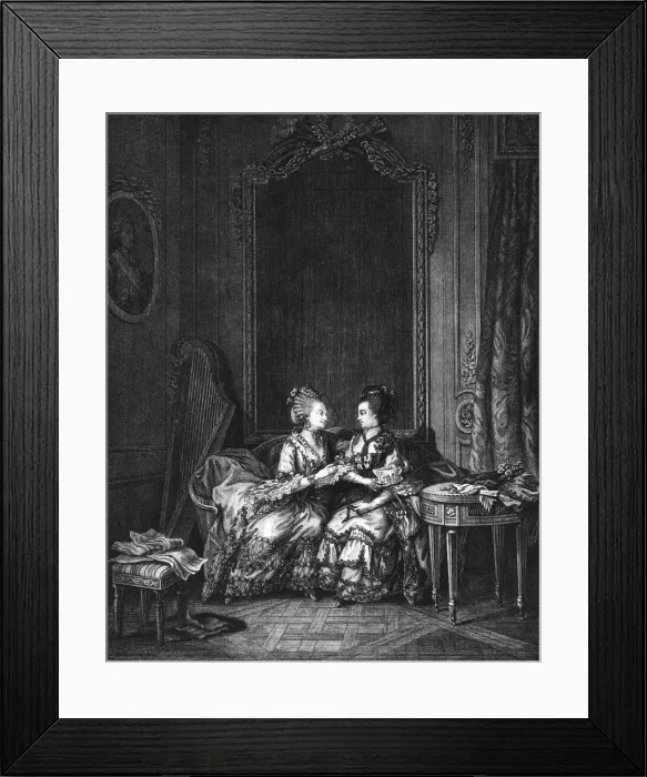 Framed Print : Social Scenes / France C18 Framed Print : Social Scenes / France C18