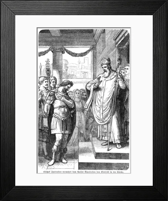 Framed Print : Events / Ancient Rome / 390 Framed Print : Events / Ancient Rome / 390