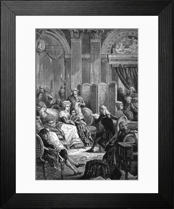 Framed Print : 18Thc Frnc / Abbe Delille Framed Print : 18Thc Frnc / Abbe Delille