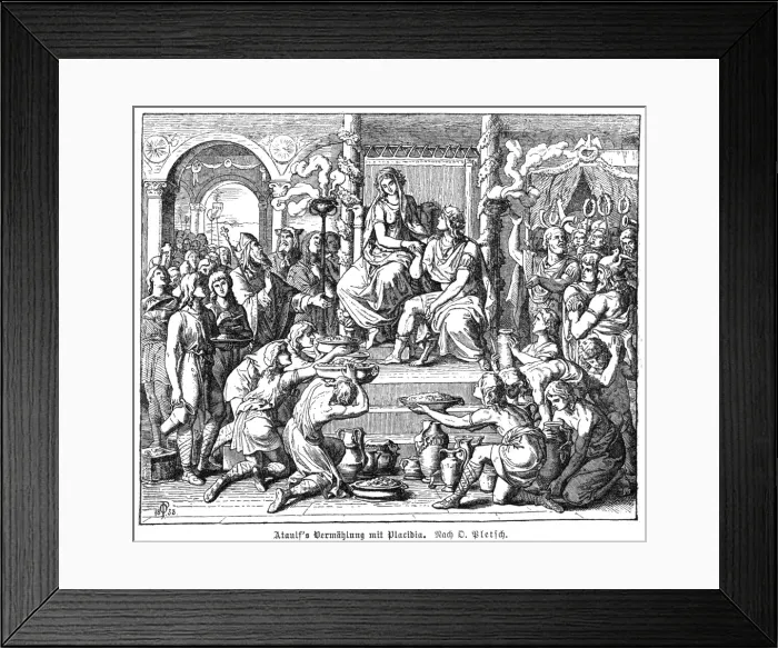 Framed Print : Events / Italy / Ataulf C415 Framed Print : Events / Italy / Ataulf C415