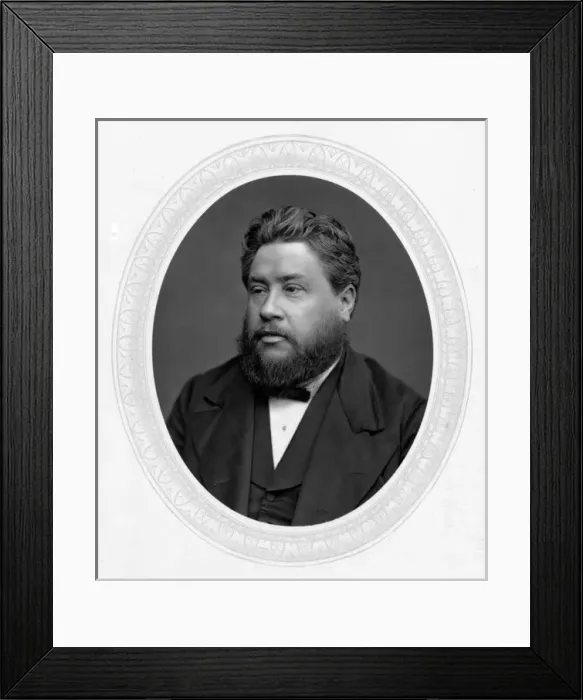 Framed Print : Charles Haddon Spurgeon (Woodbury) Framed Print : Charles Haddon Spurgeon (Woodbury)