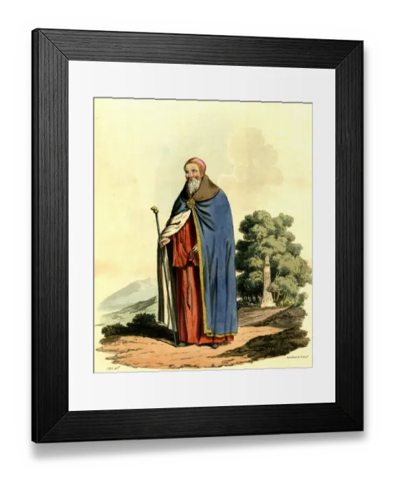 Framed Print : St Jestin Ab Geraint Framed Print : St Jestin Ab Geraint