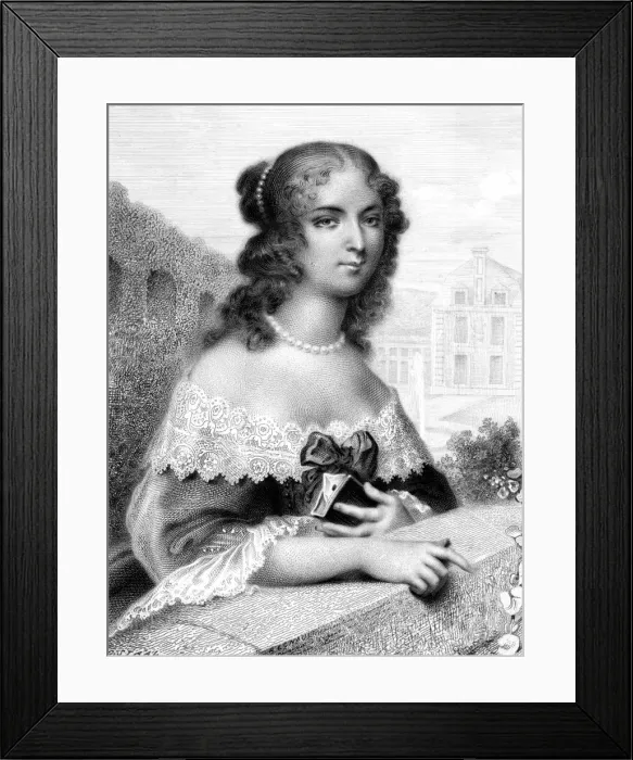 Framed Print : Marguerite de Staal Framed Print : Marguerite de Staal