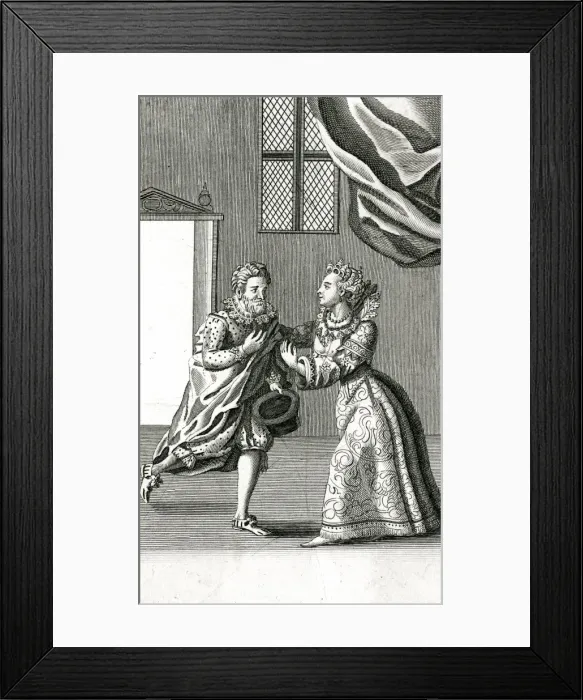 Framed Print : Coryate & Courtesan Framed Print : Coryate & Courtesan