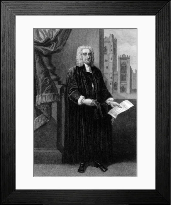 Framed Print : Jonathan Swift (Bindon) Framed Print : Jonathan Swift (Bindon)