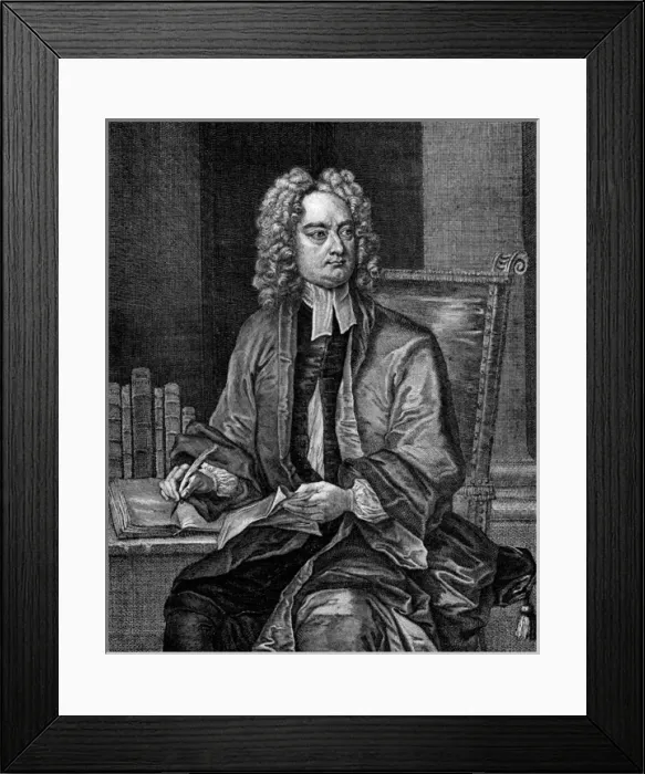 Framed Print : Jonathan Swift (Jervas) Framed Print : Jonathan Swift (Jervas)