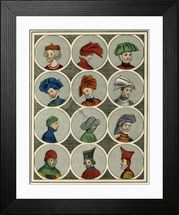 Framed Print : Men / Headwear / C14 / Strutt Framed Print : Men / Headwear / C14 / Strutt