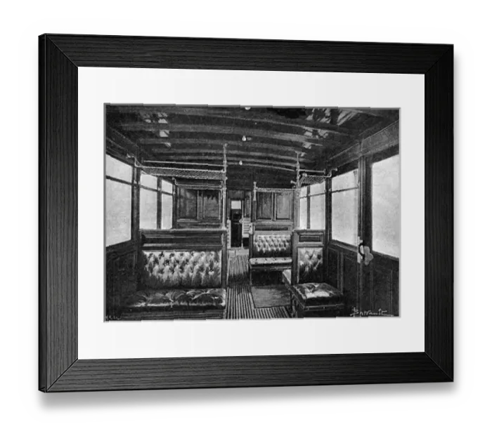 Framed Print : Metro, 1st Class Seating Framed Print : Metro, 1st Class Seating