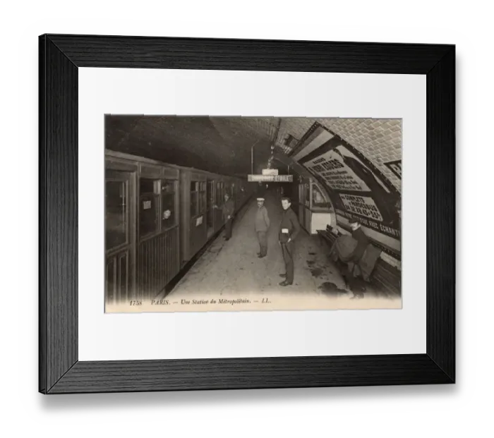Framed Print : Metro, Station Pasteur Framed Print : Metro, Station Pasteur