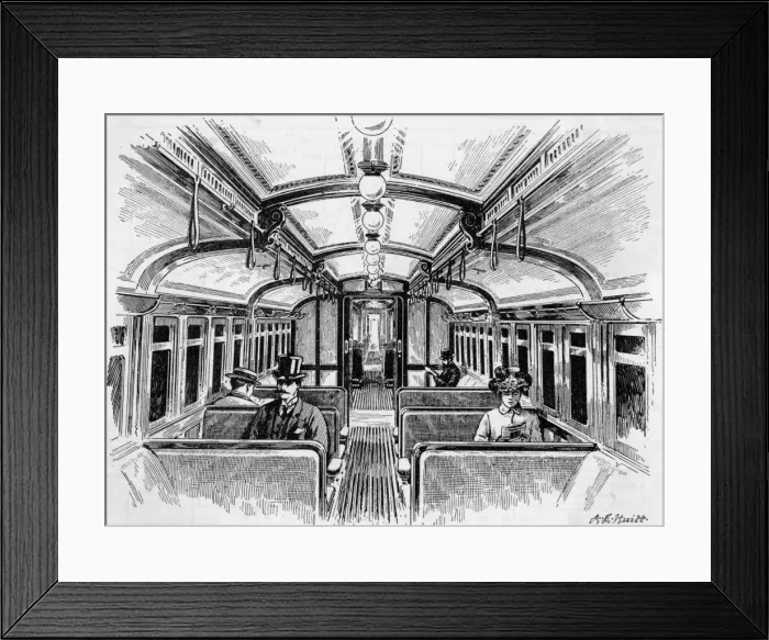 Framed Print : Carriage Interior Framed Print : Carriage Interior