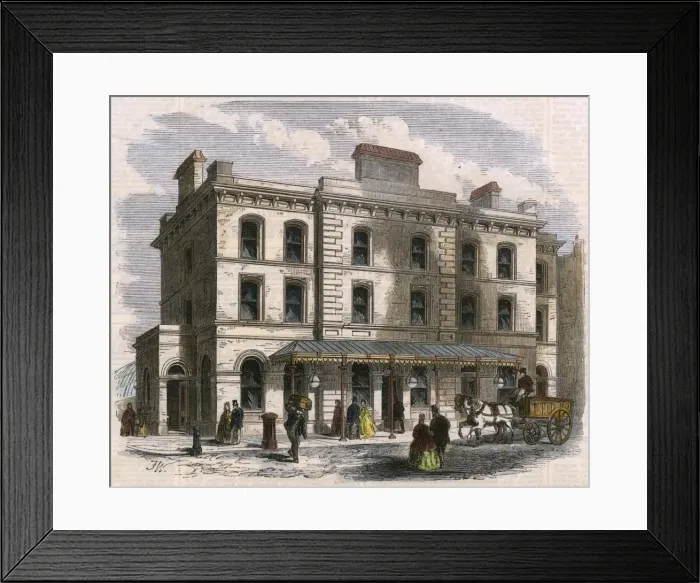 Framed Print : Aldersgate Station Framed Print : Aldersgate Station