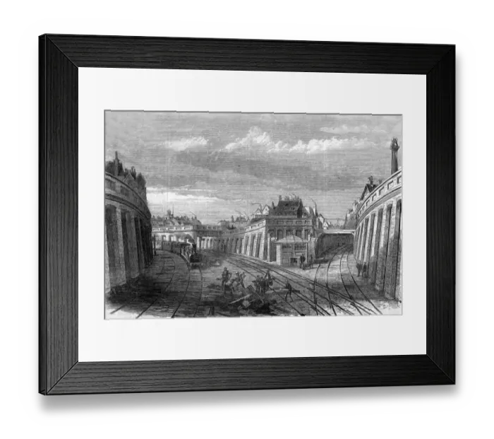 Framed Print : Junction at Smithfield Framed Print : Junction at Smithfield