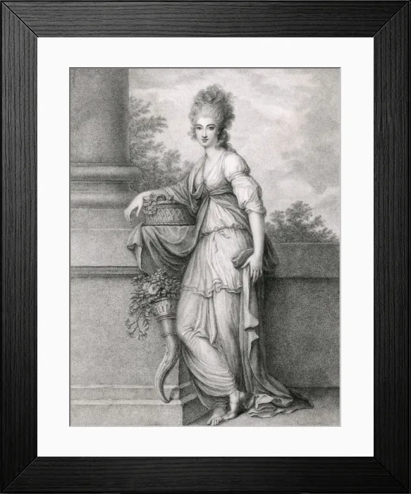 Framed Print : Harriet Lady Bulkeley Framed Print : Harriet Lady Bulkeley