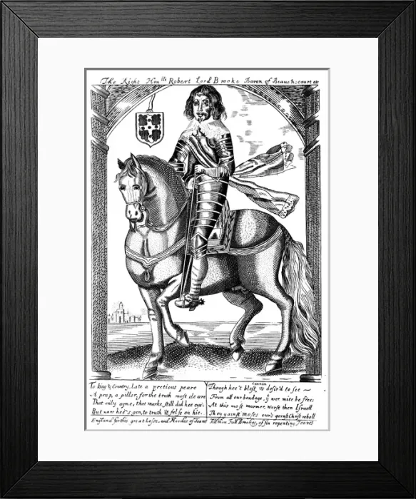 Framed Print : Robert Lord Brooke Framed Print : Robert Lord Brooke