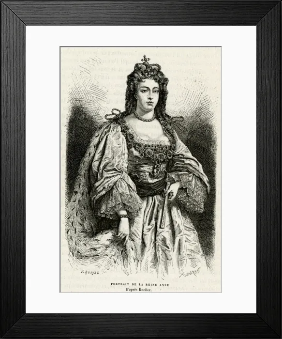 Framed Print : Queen Anne / Ronjat Framed Print : Queen Anne / Ronjat