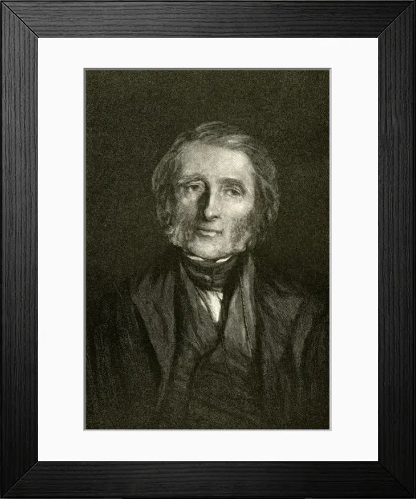 Framed Print : Ruskin / Herkomer Framed Print : Ruskin / Herkomer