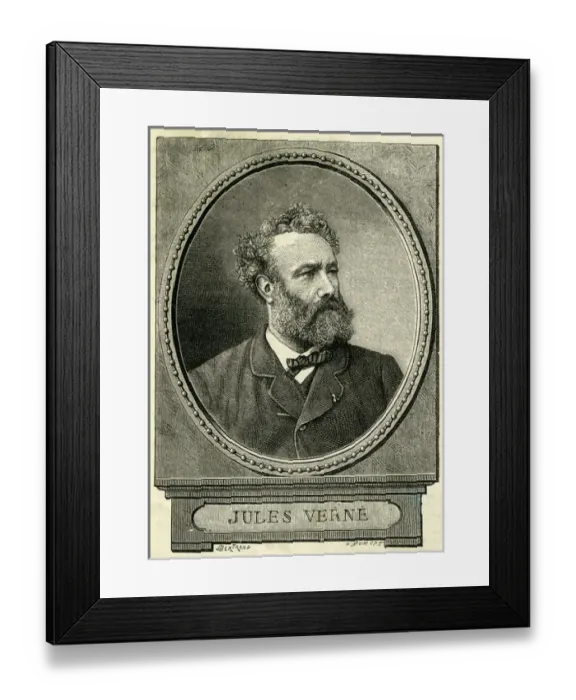 Framed Print : Jules Verne - Dumont Framed Print : Jules Verne - Dumont