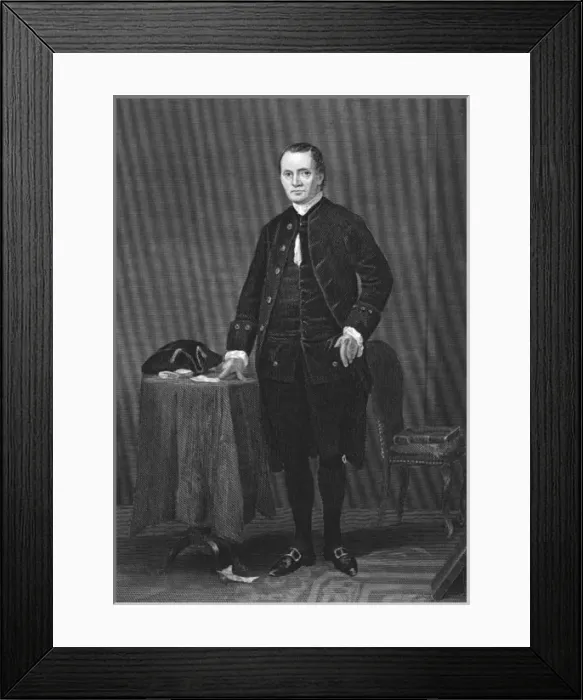 Framed Print : Roger Sherman (Chappel) Framed Print : Roger Sherman (Chappel)
