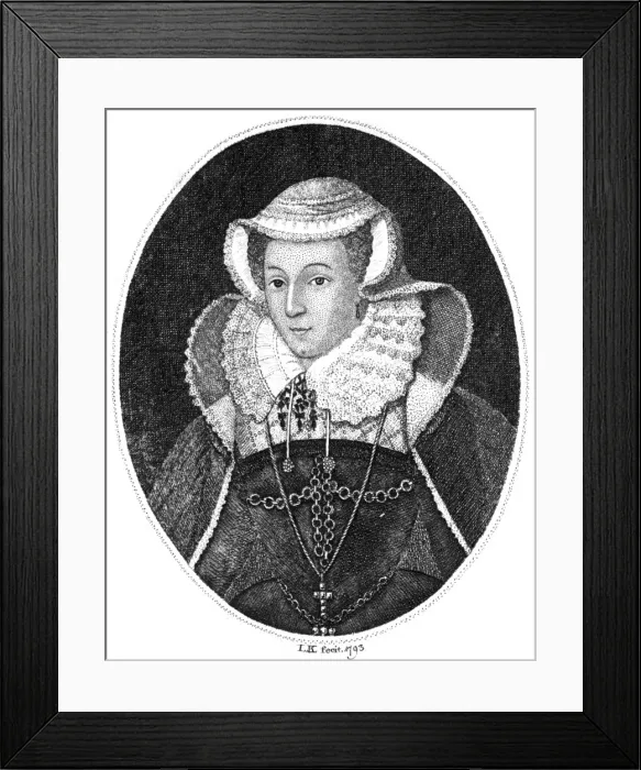 Framed Print : Mary, Queen of Scots Framed Print : Mary, Queen of Scots