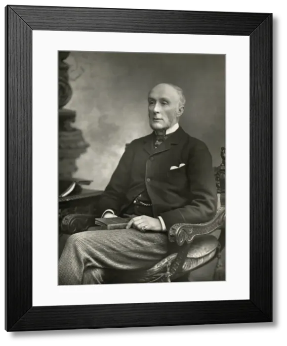 Framed Print : Henry Thurstan Holland, 1st Viscount Knutsford - Statesman Framed Print : Henry Thurstan Holland, 1st Viscount Knutsford - Statesman
