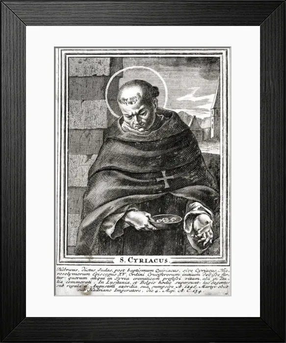 Framed Print : Saint Cyriacus Framed Print : Saint Cyriacus